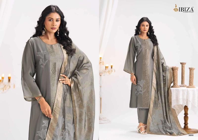 Ibiza safina silk  dress material wholesale